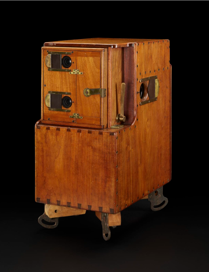 Cámara con un solo lente contruida por Louis Le Prince