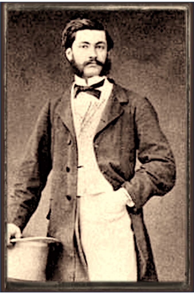 Foto de Louis Le Prince en su juventud