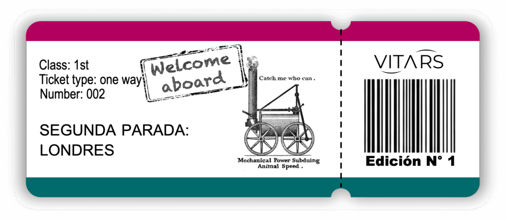 Ticket de tren Segunda Parada: Londres